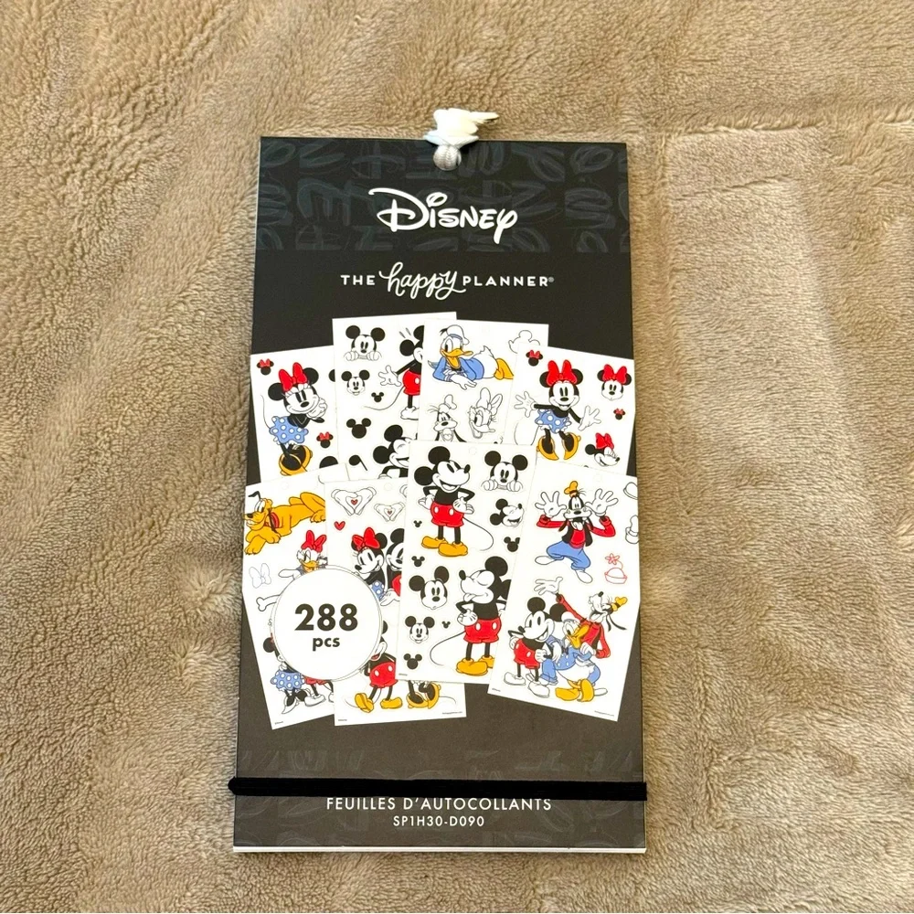 Disney © Value Pack Stickers LARGE MICKEY MOUSE AND MINNIE MOUSE